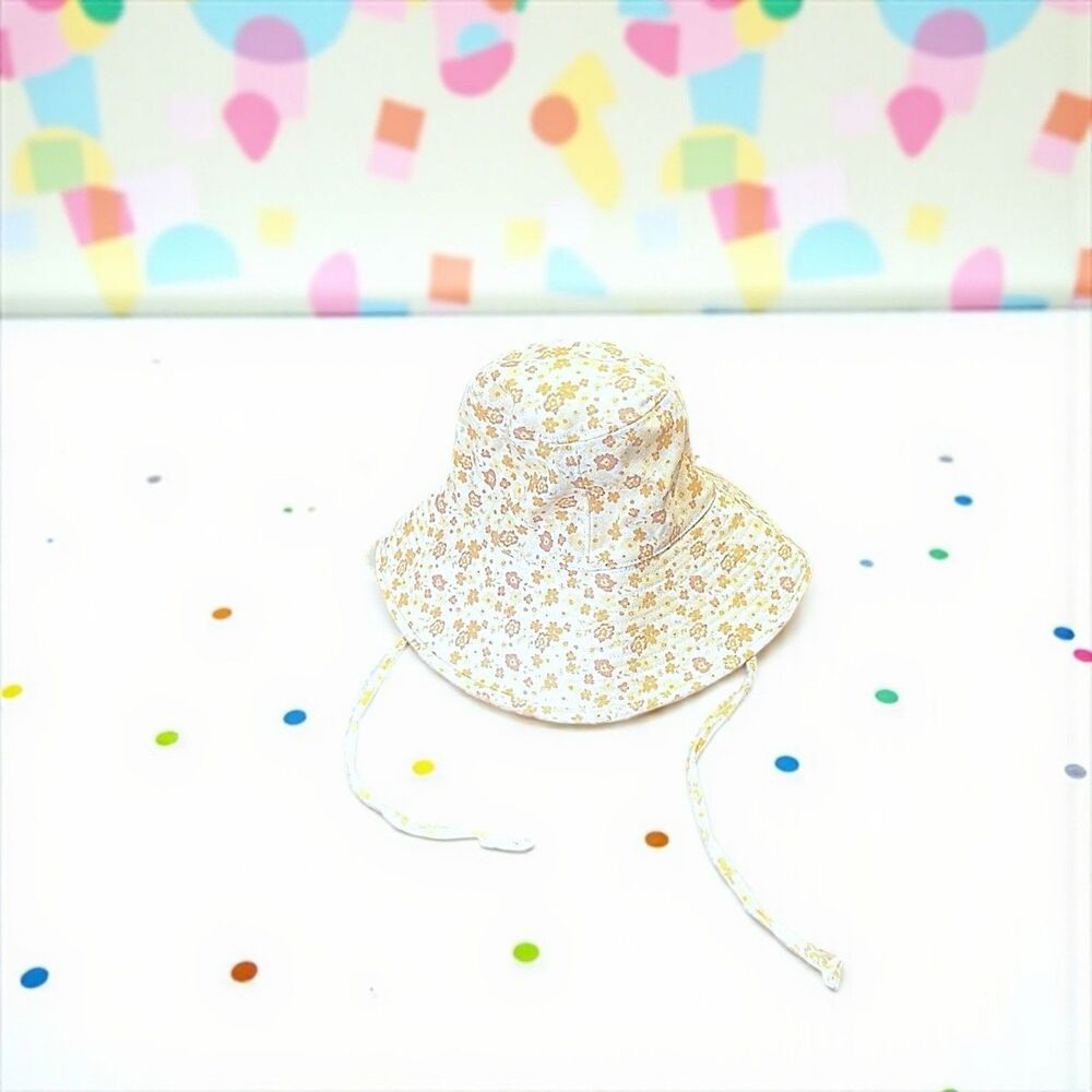 Lack of Color Holiday Bucket Hat in Peach Bloom S/M New With Tags MSRP $125